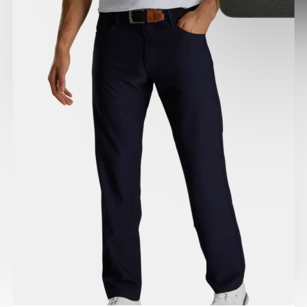 NWOT Footjoy $98 34X30 black performance golf pants